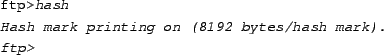 \begin{tscreen}
ftp> {\em close} \\
221 Goodbye. \\
ftp> {\em quit}
\end{tscreen}